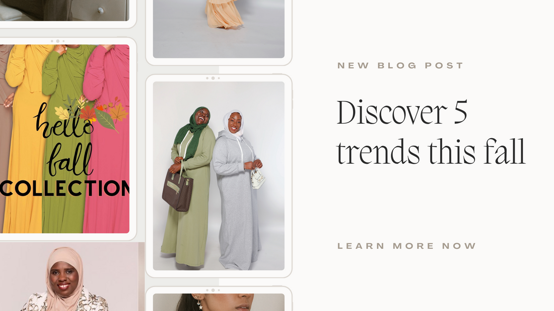 5 Muslim fashion trends for fall 2022