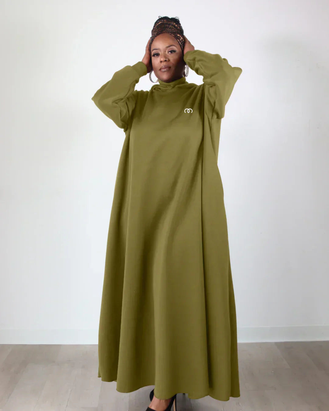 Aisha Maxi Hoodie Dress: The Perfect Blend of Modesty, Comfort, and Winter Style