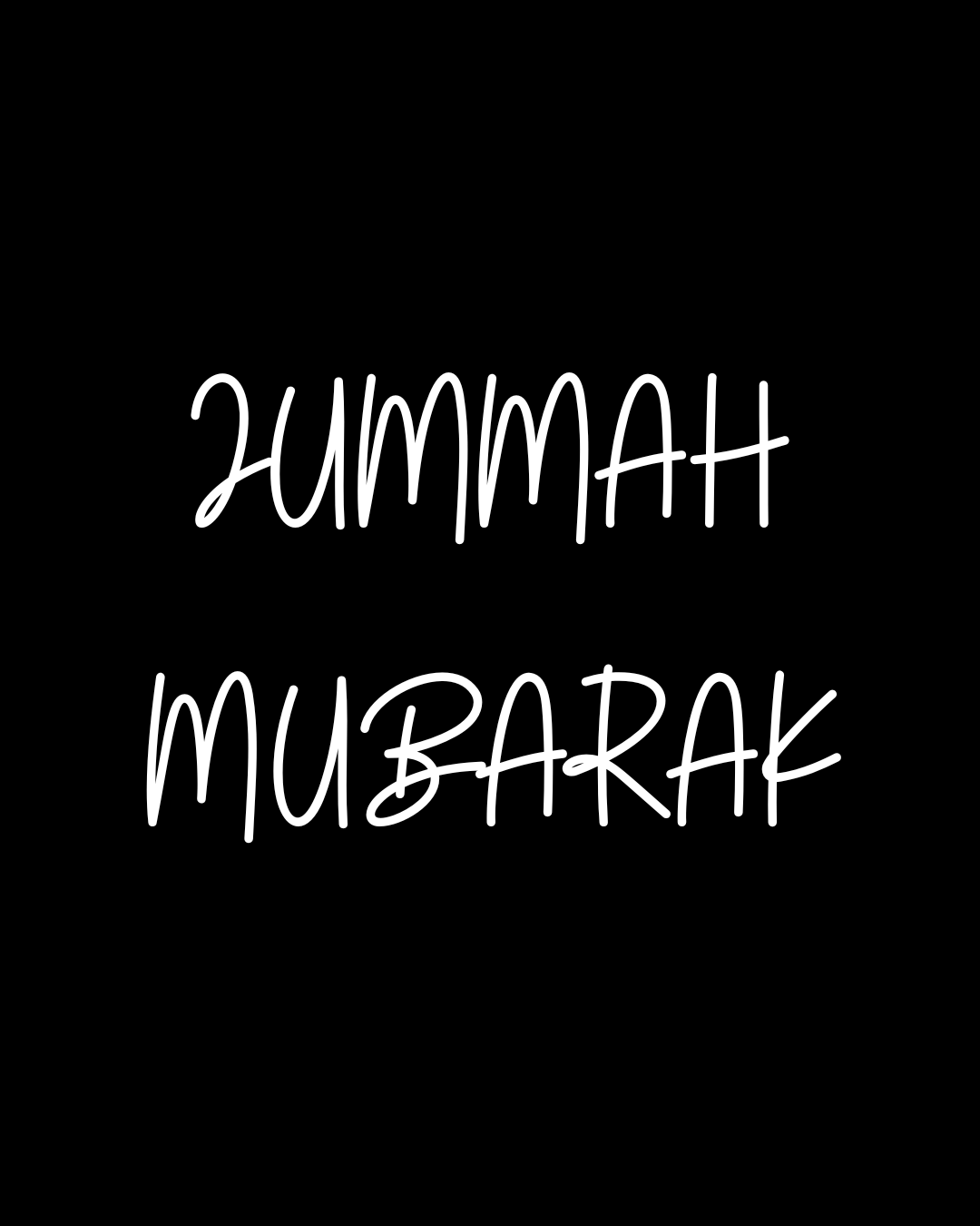 Jummah Mubarak! The blessed day of Jummah is here again