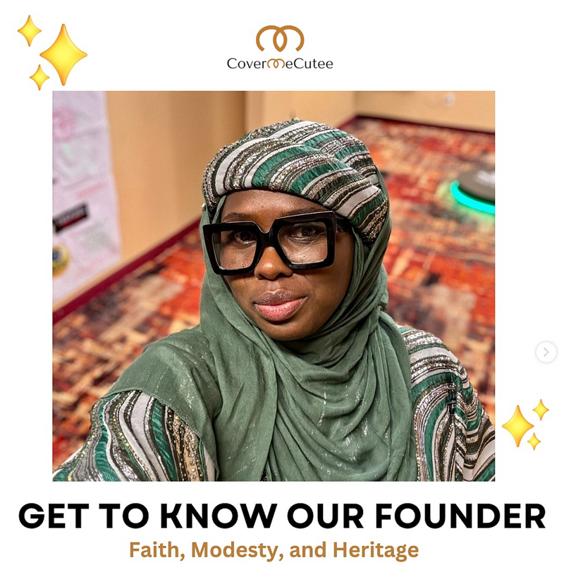 Meet Idayat Sambo, the CEO of CoverMeCutee | Instagram Post