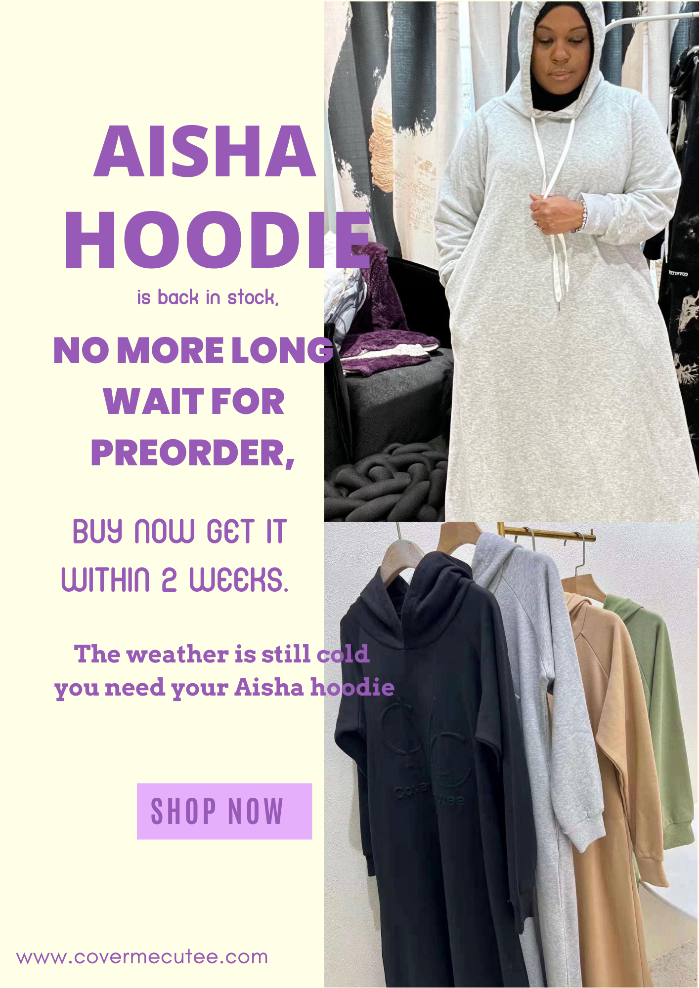 AISHA HOODIES IS BACK