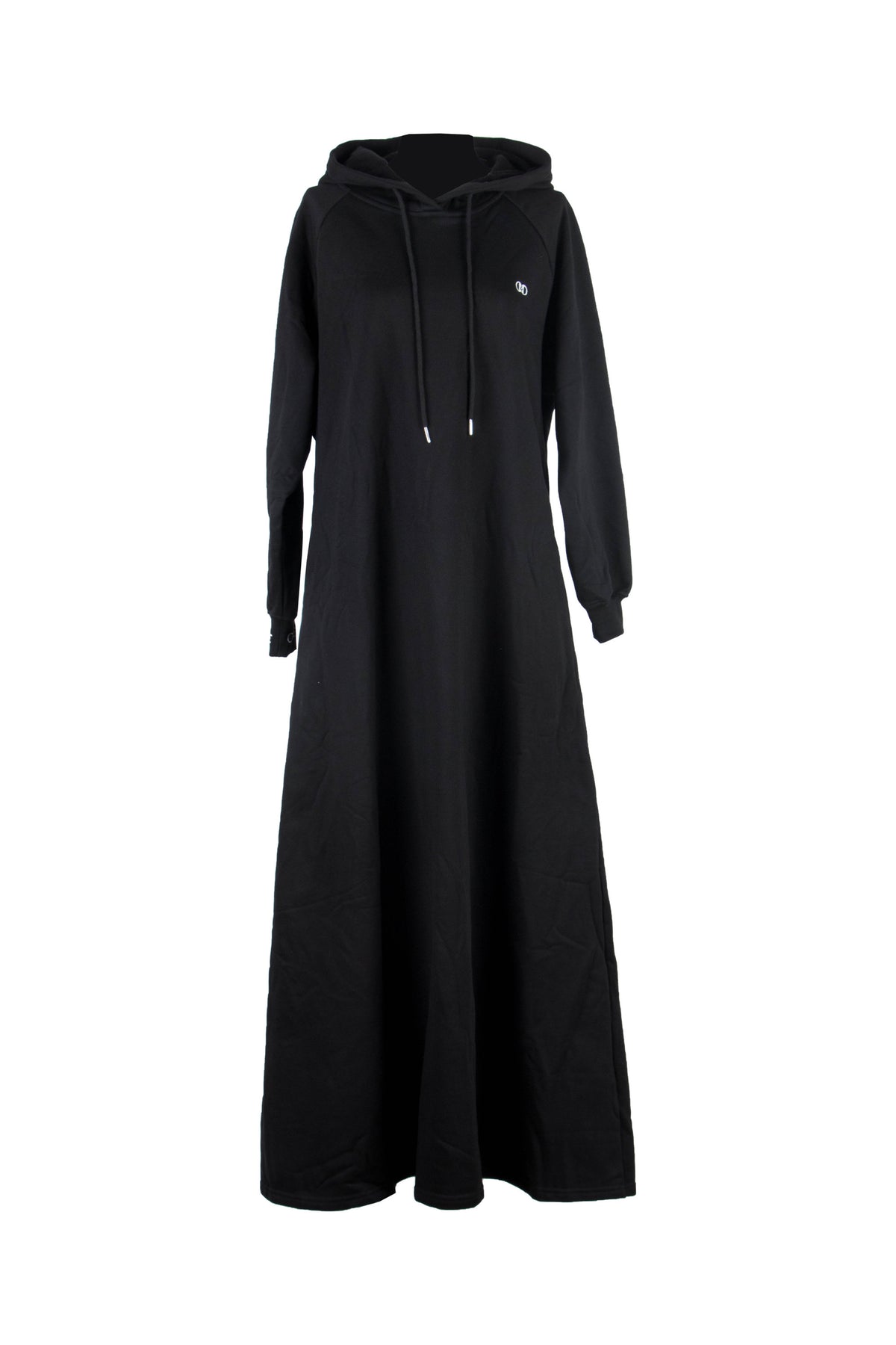 Modest Chic: Aisha Hoodie Floor-length Maxi Hoodie Dress - Must-Have Fall/Winter Fashion for Cozy Elegance