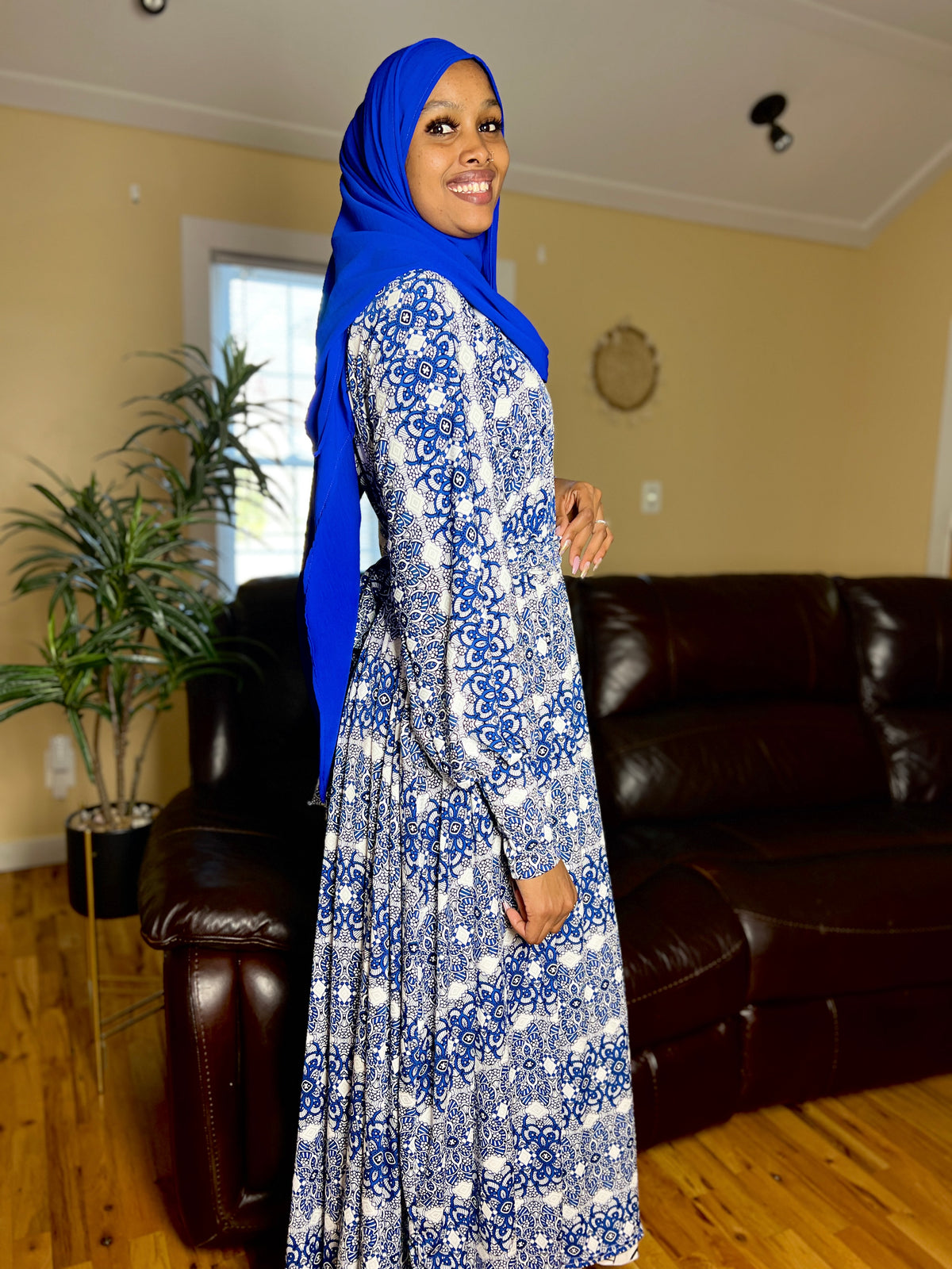 Hayat Loose fit Abaya maxi dress