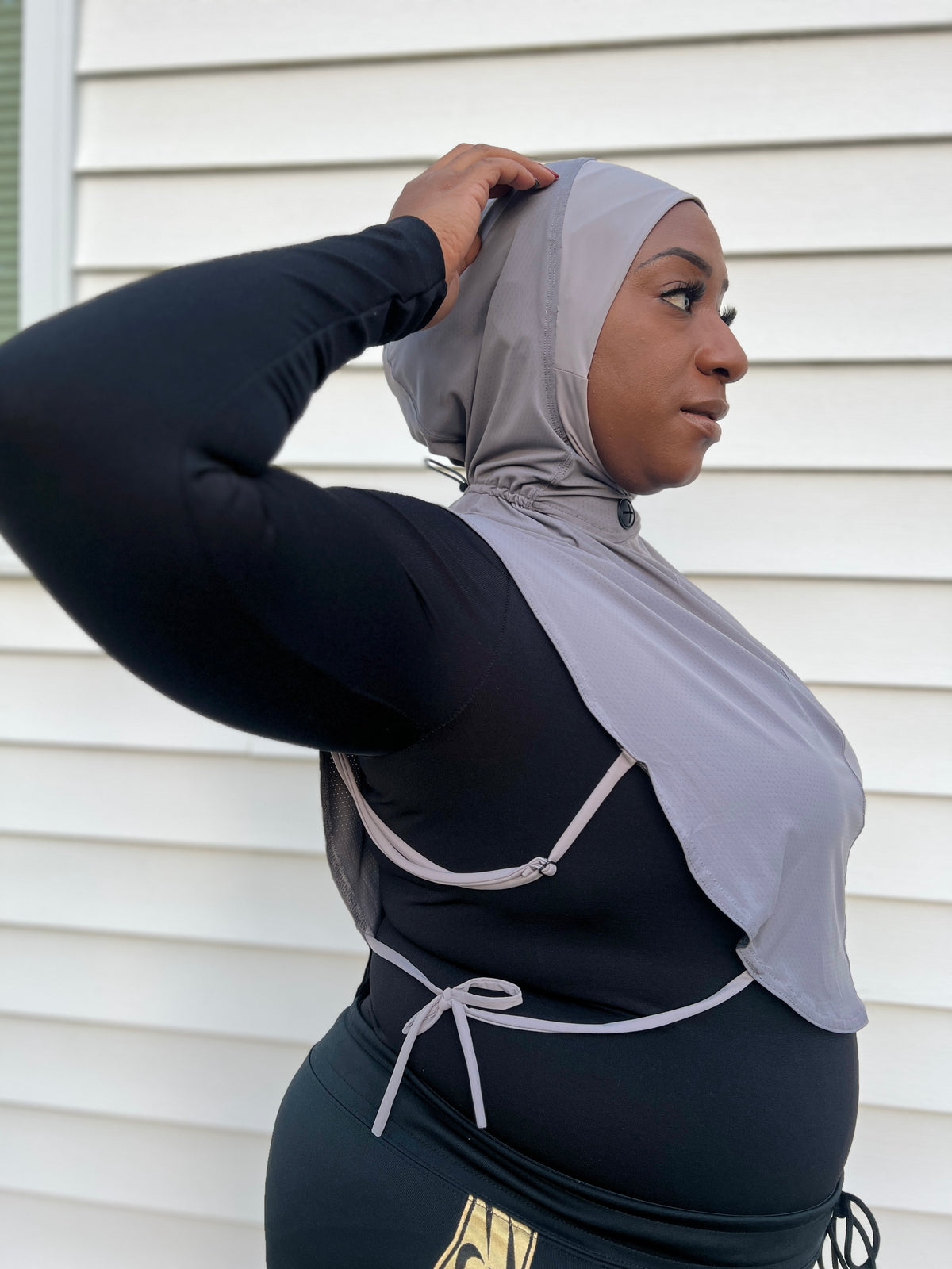 Full Coverage Active Hijab (don't move)